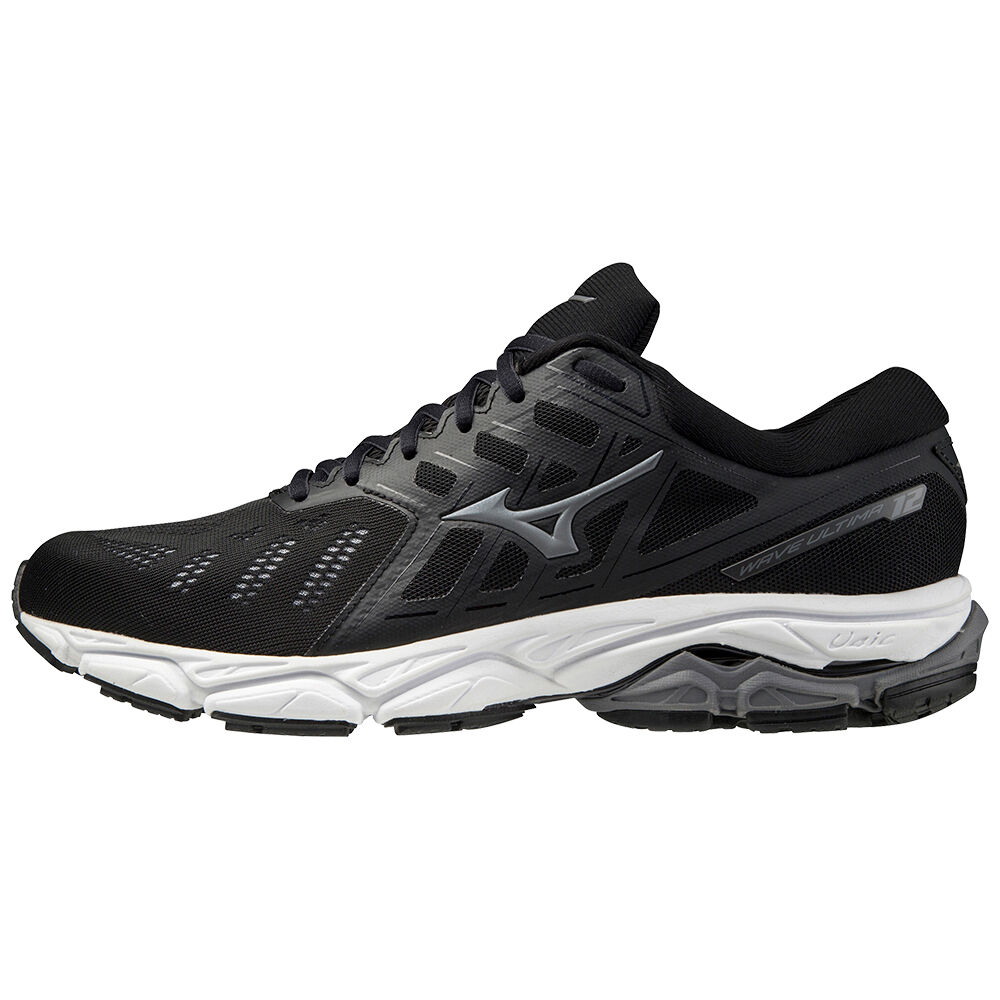 Mens Mizuno Wave Ultima 12 Running Shoes Black Philippines (NZOHES205)